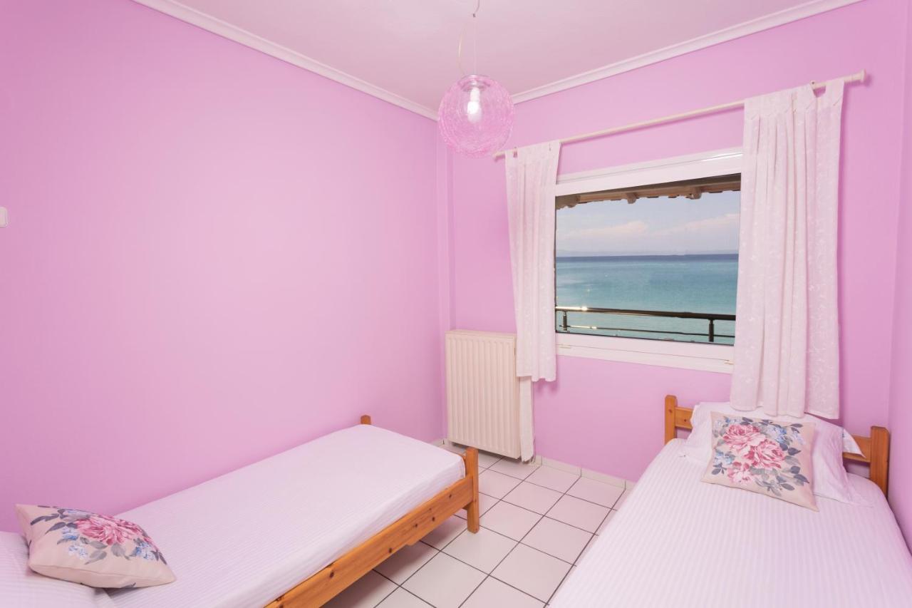 Eleni Rooms Pefkohori Exterior foto
