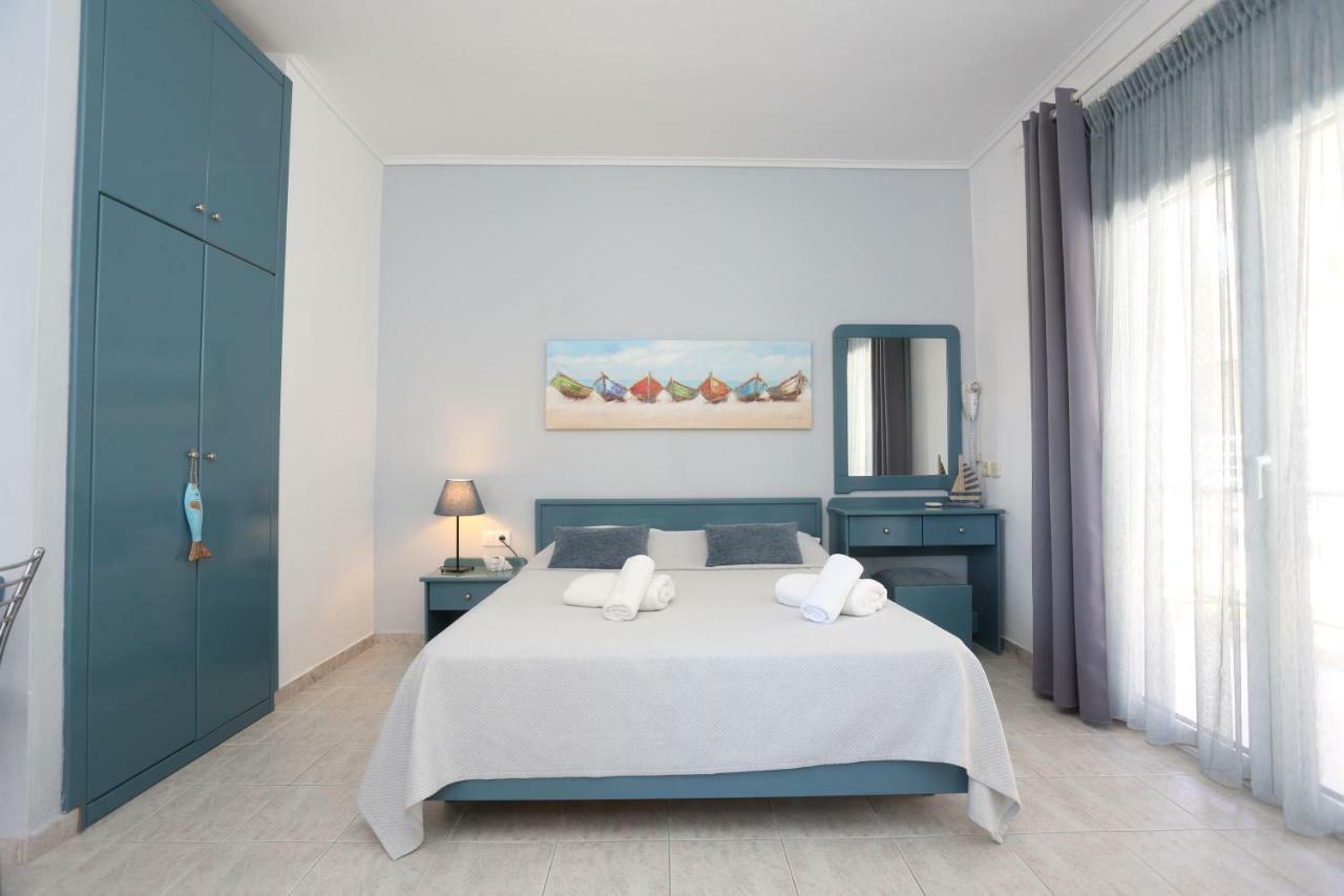 Eleni Rooms Pefkohori Exterior foto