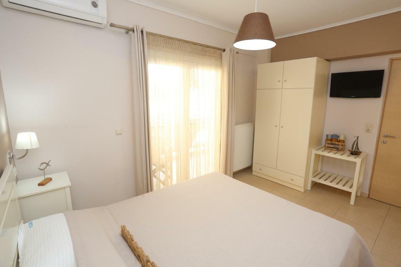Eleni Rooms Pefkohori Exterior foto