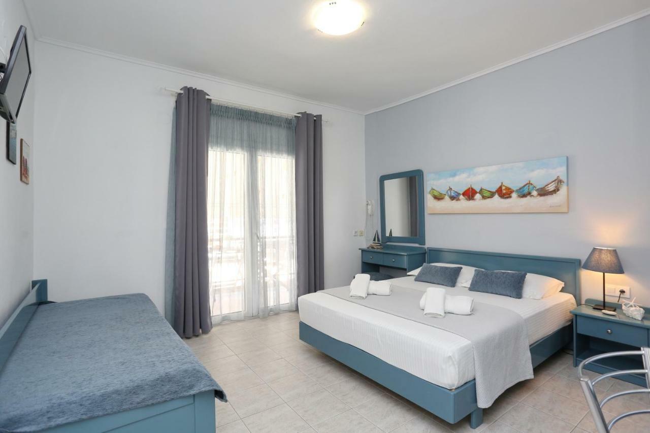 Eleni Rooms Pefkohori Exterior foto